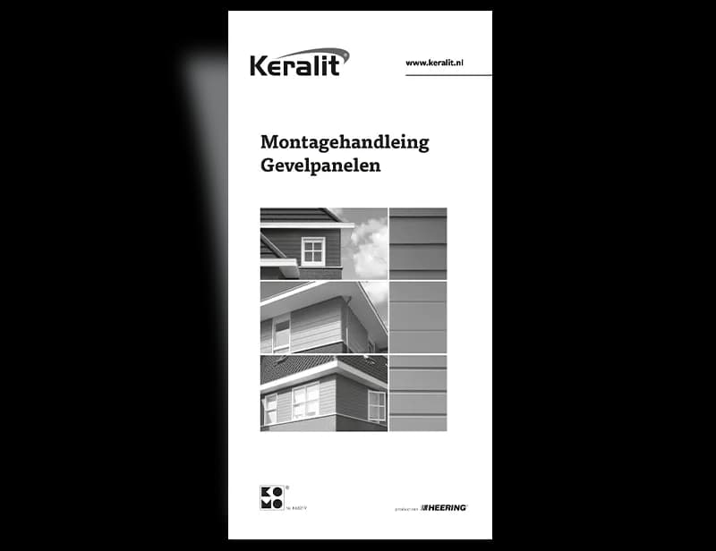 Keralit montagehandleiding gevelpanelen