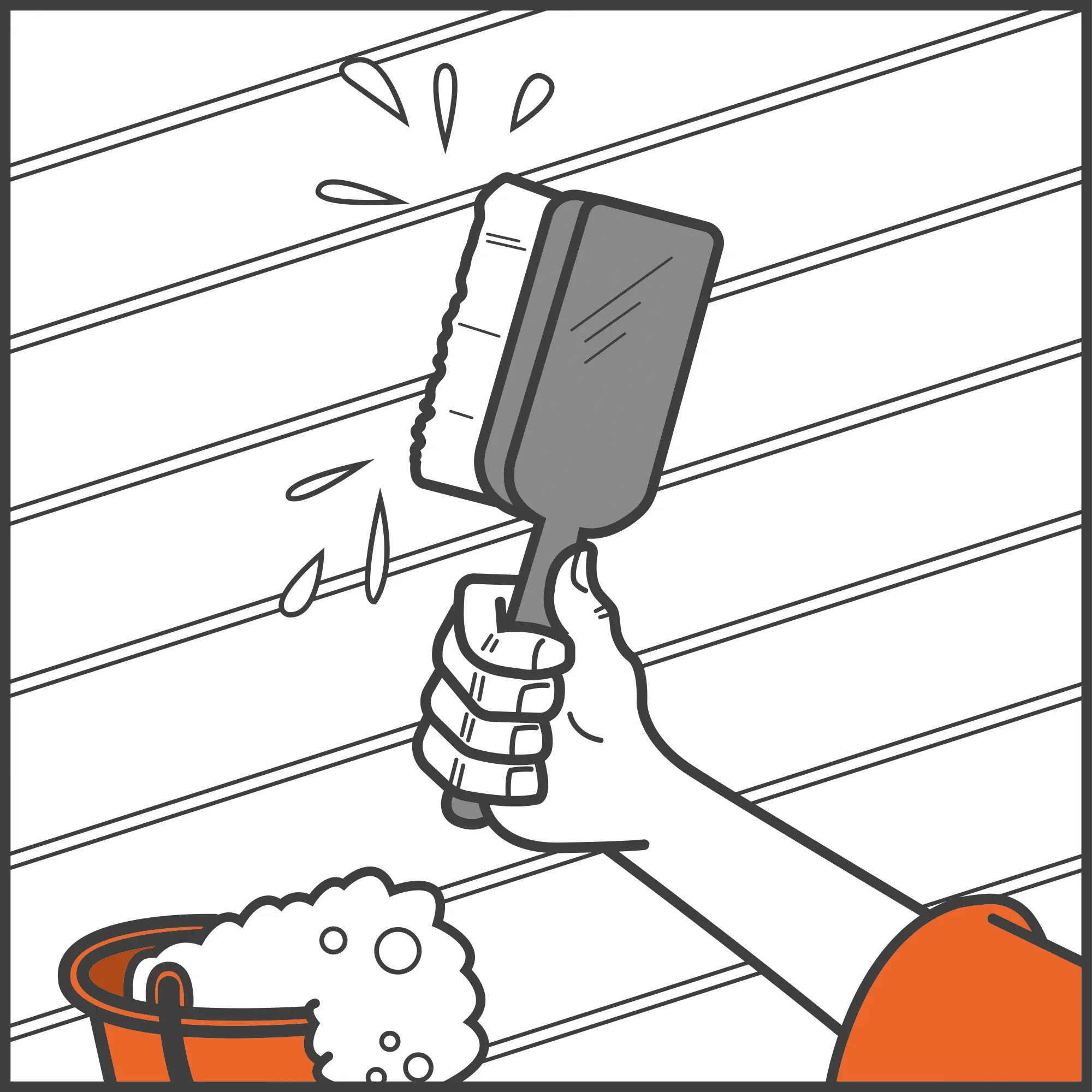 Keralit reinigen stap 2